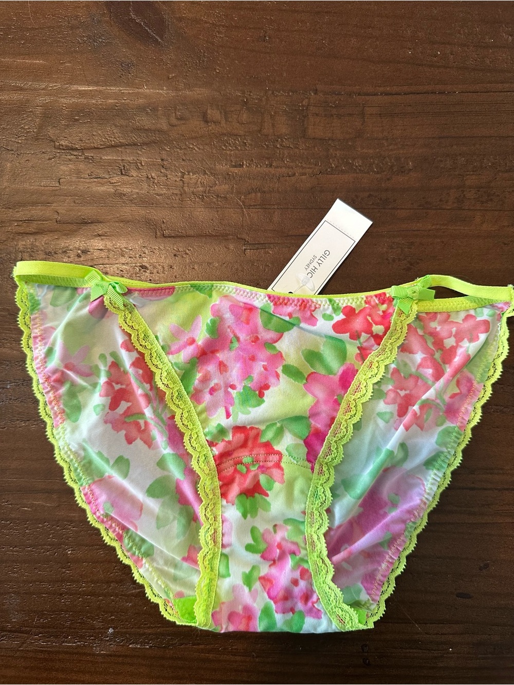 *RARE* Gilly Hicks/ Hollister Silky String Bikini Panties - Small